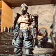 Premium 1/18 Cyberpunk Mask Soldier Man Head Sculpt For 3.75" Acid Rain Figure