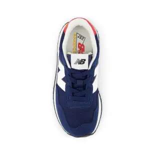 【NEW BALANCE】NB 237 童鞋 運動鞋 慢跑鞋 休閒鞋 緩震 中大童 小童 藍黃色 免綁鞋帶(PH237VIB-W)