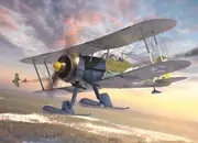 ICM 1:32 J-8 Gladiator, WWII Swedish Fighter