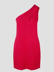 [P.A.R.O.S.H.] P. A.R. O.S. H.-Mini Dresses Pink & Purple-Donna M