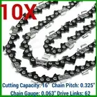 10XCHAINSAW CHAINS 325 063 62DL FOR STIHL 16" BAR MS210 MS230 MS250 MS200
