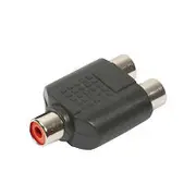 Aerpro AP634 RCA Female/2 RCA Female Adaptor