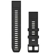 Garmin 010-13392-00 QuickFit 22 mm Pebble Gray Silicone Replacement Watch Strap