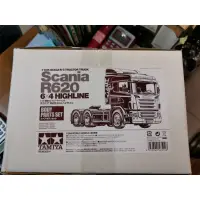 在飛比找蝦皮購物優惠-Tamiya1/14拖車SCANIA R620 車殼組