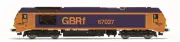 Hornby R30372 GBRf Class 67 Bo-Bo 67027 - Era 11 OO Gauge
