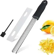 Sivono Garlic Grater, Lemon Grater, Stainless Steel, Parmesan Grater with Razor Sharp Blade, Fine Zester Grater, Garlic Grater, Ginger Grater, Nutmeg Grater, Dishwasher Safe