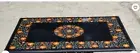 3'x2' black Marble Dining Coffee Corner Center Table Top inlay Mosaic decor p1