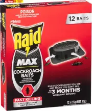 Max Cockroach Baits 12-Pieces Pack