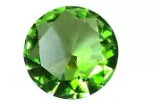 Tripact 80mm Emerald Light Green Crystal Diamond Jewel Crystal Paperweight 3....