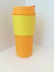 New Tupperware Eco-to-go Cup orange tumbler