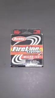Berkley Fireline Crystal 50 yards Crystal 6 Lb Mirco Ice