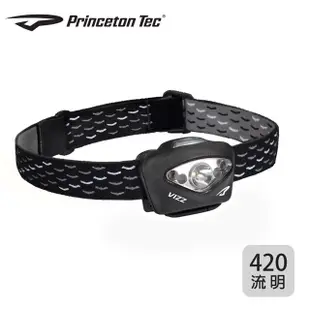 PrincetonTec 專業 VIZZ 頭燈 VIZZ21-BK/DK ｜420流明【黑灰】｜登山、健行、露營、夜跑