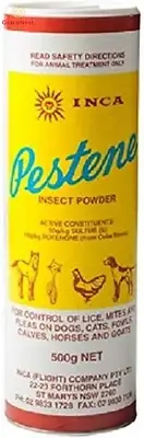 Inca Pestene Insect Powder 500g for Lice & Mite Control on Pets & Poultry