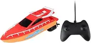1Set Remote Controlled Speedboat High Speed Simulation Boat for Pool and Lake Play Fun Present for Boys