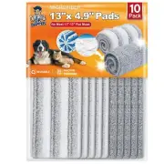 Mop Pads Compatible with JOYMOOP Flat Mop or Mop Bucket Set - Microfiber Flat...