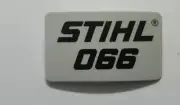 STIHL CHAINSAW 066 NAME TAG BADGE OEM 1122 967 1505