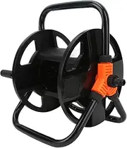 Garden Hose Reel Water Pipe Storage Rack, Portable Garden Hose Reel Cart, Garden Hose Stand, Freestanding Hose Winding Reel Cart,ABS Single Arm Tool for Garden Car Washing Watering