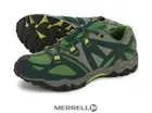 Merrell Womens Grassbow Sports Green Trekking Hiking Boots 5114-32471