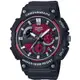 【CASIO】時光之輪精緻工藝腕錶-紅面X紅框 (MCW-200H-1A2)正版宏崑公司貨