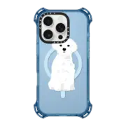 iPhone 16 Pro Bounce Case MagSafe Compatible Jen The Sweet Maltese Clear iPhone Case for Dog Lovers