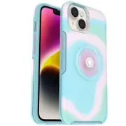 OtterBox Apple iPhone 14 / iPhone 13 Otter + Pop Symmetry Series Case - Glowing Aura (Pink) (77-89716)