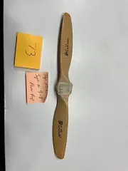 VINTAGE AIRPLANE R/C TOP FLITE WOODEN PROPELLER, 9-8 SUPER-M POWER PROP (73)