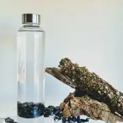 Elite Shungite Elixir Water Bottle Cleansing Healing Therapeutic Grade