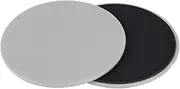 Fitness Gliding Disc Sliders Lightweight Core Slider Workout for Gym Gray Yellow Pink Green Wood Carpet Rug Tile 2PCS