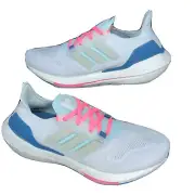 Adidas Ultraboost 22 W Grey Pnk Wht Women Running Gym Train Shoes Sneaker GX5929