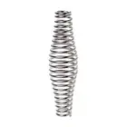 BBQ Stainless Steel Handle Spring Wood Furnace Stove Smoker Elastic Steel Roll