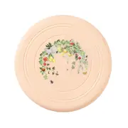 Gummi The Commons Dog Toy Flying Disc Outdoor Training Fetch Toy Peach