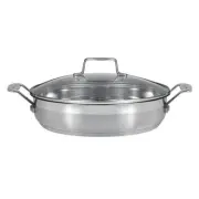 Scanpan Impact Chefs Pan With Lid 28cm