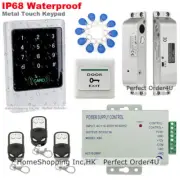 IP68 Waterproof RFID Card+Password Door Access Control+ Drop Bolt Lock+ 3Remotes