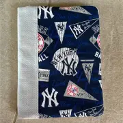 Handmade Fabric Composition Book Cover MLB New York Yankees
