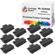 10-Pack Compatible Toner Cartridge for Samsung ML-D2850B MLD2850B SU656A (5,000 Pages) for Samsung ML2850D ML2851ND