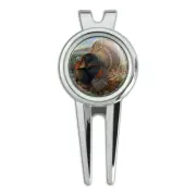 Minnesota Gobbler Turkey Golf Divot Repair Tool and Ball Marker