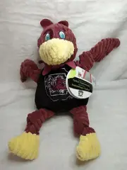 HuggleHounds Plush Chew Toy for Large Dogs University of South Carolina Mascot