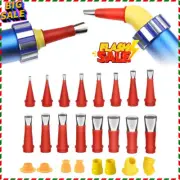 Universal Integrated Rubber Nozzle Tool Caulking Nozzle Applicator with Base BP
