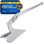 CQR Style Plow Anchor, 20 Lb / 9 Kg Hot Dipped Galvanized Steel