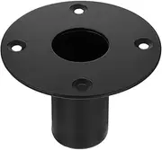 Kisangel 1Pc Speaker Mount Stand Base Bracket for Stage Box Iron Speaker Stand Replacement Accessory Durable Load Bearing Design for Performance and Studio Use