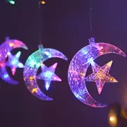 Star String Light Creative Shape Decorative Outdoor Indoor Fairy Light Star Moon