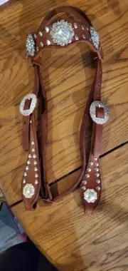 Custom Parade/showTack Set - Headstall & Breast collar