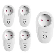 Sonoff S26R2TPF European Standard Smart WiFi Socket Support Remote Phone Timing Voice Control