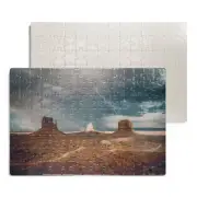 SubliPuzzle 98: Heat Press Jigsaw - Premium 8x11" Sublimation Blanks with Therma