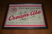 NEUWEILER'S CREAMM ALE FRAMED COLOR AD PRINT - LOUIS NEUWEILER'S SONS ALLENTOWN