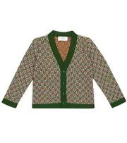 [Paade Mode] Paade Mode Patterned cardigan Y 10 green