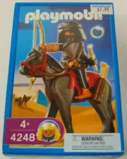 NIB playmobil Robber On Horse Bow & Arrow Egyptian Thief # 4248 desert