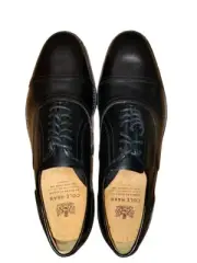 NEW Cole Haan Kneeland Leather Plain Cap Toe Oxford - BLACK. Size 13D. ***C29536