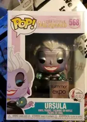 Funko Pop Disney #568 Metallic Ursula Little Mermaid D23 Shared Exclusive