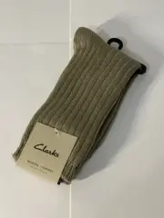 Clarks WoMens Crew Socks One Size Fits All CLK-237.C 26166399